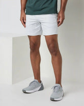 Crosscourt Short Unlined 7" | Frost Grey