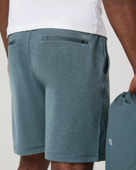 Sunday Performance Short 8" | Blue Sea Heather