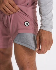 Kore Short Lined 7" | Marsala