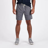 Kore Short | Navy Charcoal Stripe