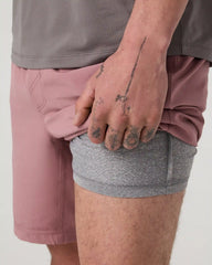 Kore Short Lined 7" | Summer Red