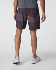 Kore Short Lined 7" | Sangria Texture Block