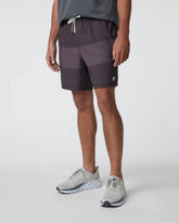 Kore Short Lined 7" | Sangria Texture Block
