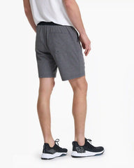 Kore Short Lined 7" | Vintage Charcoal Linen Texture