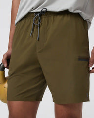 Grafton Short Unlined 7" | Moss Green