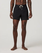 Cruise Boardshort 5" | Black Solid Waistband