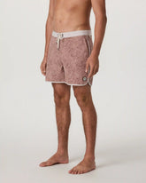 Cruise Boardshort 5" | Zion Rose Water Lily