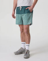 Trail Short 2.0 | Light Deep Sea Stripe/Salt