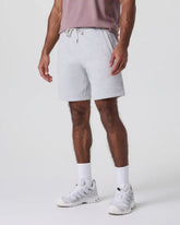 Seaside Short 8" | Light Heather Grey