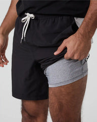 Kore Short X2 Lined 7" | Black/Salt/Amethyst Grey
