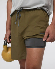 Grafton Short Lined 7" | Moss Green