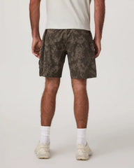 Banks Session Short Unlined 7" | Root Earth Linen Texture