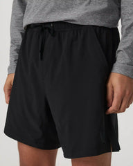 Vuori HardKore Short Lined 7" | Black