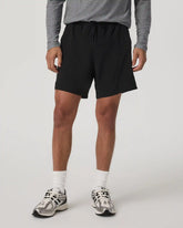 Vuori HardKore Short Lined 7" | Black