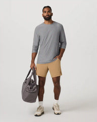 Vuori HardKore Short Lined 7" | Burlap