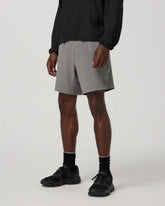 Vuori HardKore Short Lined 7" | Smoke