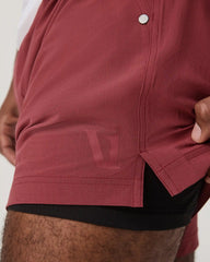 Vuori HardKore Short Lined 5" | Fire