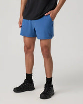 Vuori HardKore Short Lined 5" | Court Blue