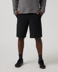 Vuori Meta™ Canvas Carpenter Short 10" | Black