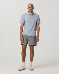 Aim Elastic Waist Short 7" | Concrete Linen Texture