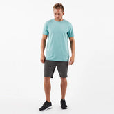 Maldive Short | Black Textured Stripe