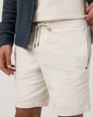 Optimist Elastic Waist Short 8" | Ivory