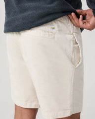 Optimist Elastic Waist Short 8" | Ivory