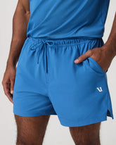 Crosscourt Short Unlined 5" | Court Blue