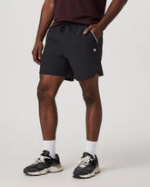 Crosscourt Short Unlined 7" | Black