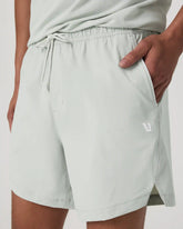 Crosscourt Short Unlined 7" | Moonstone