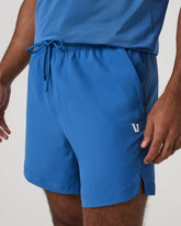 Crosscourt Short Unlined 7" | Court Blue