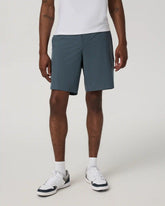 Aim Short 8" | Blue Sea Slub Stripe