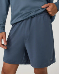 Sunday Track Short 6" | Bay Blue