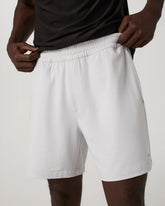 Sunday Track Short 6" | Frost Grey