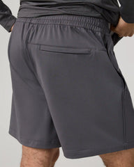Sunday Track Short 6" | Gull Grey