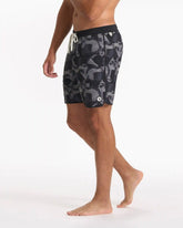 Cruise Boardshort | Black Abstract