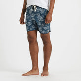 Cruise Boardshort | Indigo Floating Palm