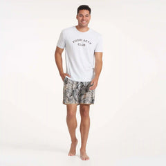 ACTV Club Tee | White Heather