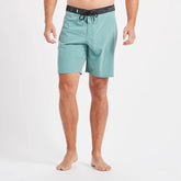 Sonic Seamless Boardshort | Aloe Linen Texture