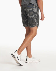 Banks Short Unlined 7" | Grey Camo