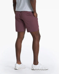 Banks Short Unlined 7" | Chestnut Linen Texture