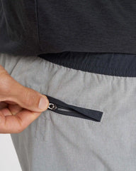 Banks Short Unlined 7" | Eucalyptus Linen Texture