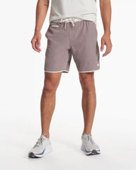 Banks Short Unlined 7" | Hazel Linen Texture