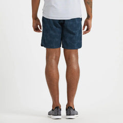 Banks Short Unlined 7" | Indigo Multi Palm
