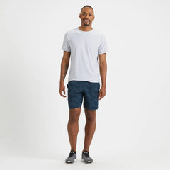 Banks Short Unlined 7" | Indigo Multi Palm