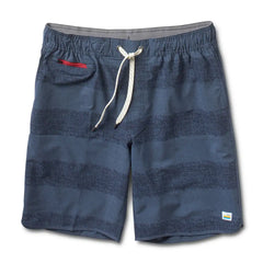 Banks Short | Navy Texture Stripe