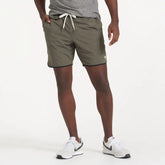 Banks Short Unlined 7" | Oregano Slub Stripe