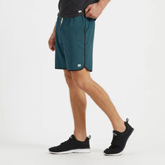 Banks Short Unlined 7" | Palm Linen Texture