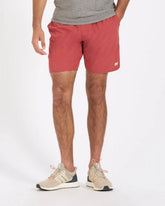 Banks Short Unlined 7" | Redwood Linen Texture
