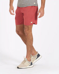 Banks Short Unlined 7" | Redwood Linen Texture